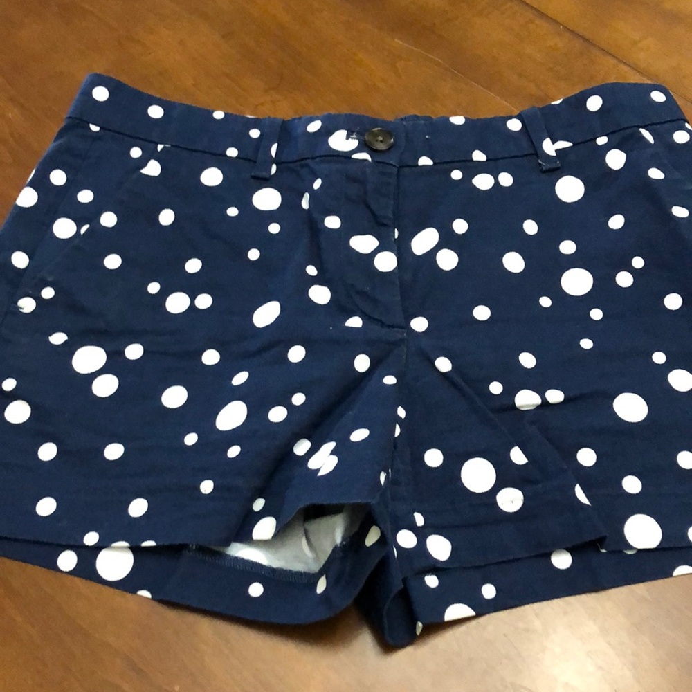 Gap Navy Polka Dot Summer Shorts